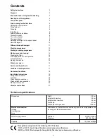 Preview for 2 page of Zanussi Electrolux DE 540 X Instruction Book