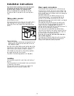 Preview for 19 page of Zanussi Electrolux DE 540 X Instruction Book