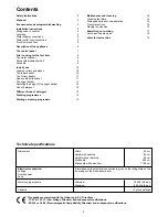 Preview for 2 page of Zanussi Electrolux DE6444 Instruction Book