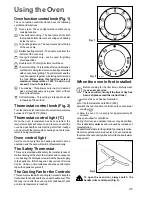 Предварительный просмотр 3 страницы Zanussi Electrolux Electric oven Instruction Book