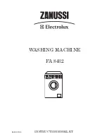 Zanussi Electrolux FA 8432 Instruction Booklet preview