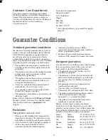 Preview for 13 page of Zanussi Electrolux TCE 7124 W Instruction Booklet