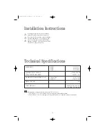 Предварительный просмотр 13 страницы Zanussi Electrolux TD4113W Instruction Booklet