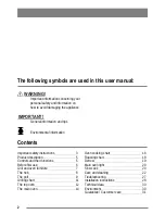 Preview for 2 page of Zanussi Electrolux U30356 ZKC6010 User Manual