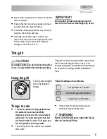 Preview for 9 page of Zanussi Electrolux U30356 ZKC6010 User Manual