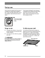 Preview for 12 page of Zanussi Electrolux U30356 ZKC6010 User Manual