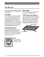 Preview for 14 page of Zanussi Electrolux U30356 ZKC6010 User Manual