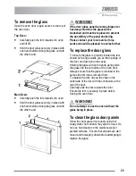 Preview for 25 page of Zanussi Electrolux U30356 ZKC6010 User Manual