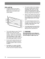 Предварительный просмотр 18 страницы Zanussi Electrolux U30359 ZKC5540 User Manual