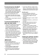 Предварительный просмотр 28 страницы Zanussi Electrolux U30359 ZKC5540 User Manual