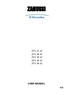 Preview for 1 page of Zanussi Electrolux U30456 ZFC 21 JC User Manual