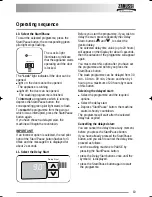 Предварительный просмотр 19 страницы Zanussi Electrolux U31302 ZWF 16581 User Manual