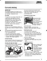 Предварительный просмотр 21 страницы Zanussi Electrolux U31302 ZWF 16581 User Manual