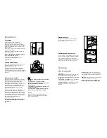 Предварительный просмотр 8 страницы Zanussi Electrolux ZC 300 R 4 Instruction Booklet