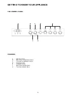 Предварительный просмотр 5 страницы Zanussi Electrolux ZCE 7550 Instruction Booklet