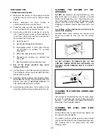 Предварительный просмотр 27 страницы Zanussi Electrolux ZCE 7551X Instruction Booklet