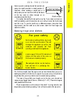 Preview for 15 page of Zanussi Electrolux ZCG 7550 Instruction Booklet