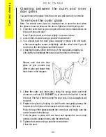 Preview for 34 page of Zanussi Electrolux ZCG 7551X Instruction Booklet