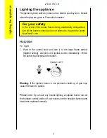 Предварительный просмотр 4 страницы Zanussi Electrolux ZCG 7610 Instruction Booklet