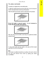 Предварительный просмотр 9 страницы Zanussi Electrolux ZCG 7610 Instruction Booklet