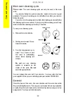 Предварительный просмотр 30 страницы Zanussi Electrolux ZCG 7610 Instruction Booklet