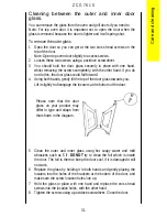 Предварительный просмотр 31 страницы Zanussi Electrolux ZCG 7610 Instruction Booklet