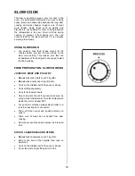 Preview for 18 page of Zanussi Electrolux ZCG7540 Instruction Booklet