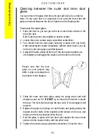 Предварительный просмотр 34 страницы Zanussi Electrolux ZCG7680 Instruction Booklet