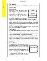 Предварительный просмотр 12 страницы Zanussi Electrolux ZCGHL55 Instruction Booklet