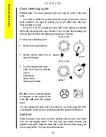 Предварительный просмотр 30 страницы Zanussi Electrolux ZCGHL55 Instruction Booklet