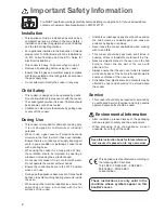 Предварительный просмотр 2 страницы Zanussi Electrolux ZCM 640 Instruction Booklet