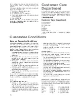 Предварительный просмотр 14 страницы Zanussi Electrolux ZCM 640 Instruction Booklet