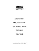 Zanussi Electrolux ZCM 7902 Instruction Booklet предпросмотр