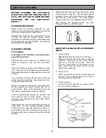 Предварительный просмотр 21 страницы Zanussi Electrolux ZCM 7902 Instruction Booklet