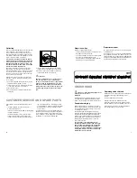 Предварительный просмотр 7 страницы Zanussi Electrolux ZD 21/5 RM 3 Instruction Booklet