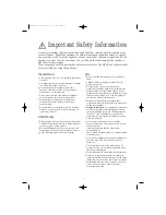 Preview for 2 page of Zanussi Electrolux ZDC 5355 W Instruction Booklet