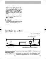 Preview for 4 page of Zanussi Electrolux ZDF 121 User Manual