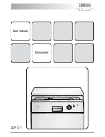 Zanussi Electrolux ZDF 131 User Manual preview