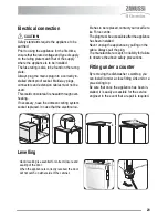 Preview for 23 page of Zanussi Electrolux ZDF 131 User Manual