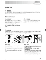 Preview for 21 page of Zanussi Electrolux ZDF 221 User Manual