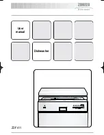 Preview for 1 page of Zanussi Electrolux ZDF 411 User Manual