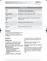 Preview for 7 page of Zanussi Electrolux ZDF 411 User Manual