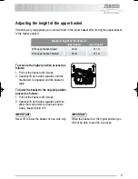 Preview for 17 page of Zanussi Electrolux ZDF 411 User Manual