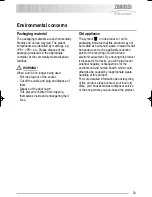 Preview for 23 page of Zanussi Electrolux ZDF 411 User Manual