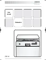 Preview for 1 page of Zanussi Electrolux ZDF 501 User Manual