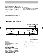 Preview for 4 page of Zanussi Electrolux ZDF 501 User Manual