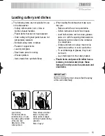 Preview for 13 page of Zanussi Electrolux ZDF 501 User Manual