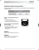 Preview for 15 page of Zanussi Electrolux ZDF 501 User Manual