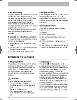 Preview for 18 page of Zanussi Electrolux ZDF 501 User Manual