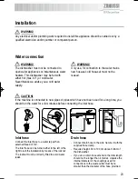 Preview for 23 page of Zanussi Electrolux ZDF 501 User Manual